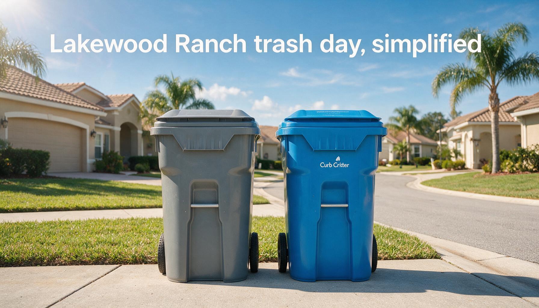 Trash Valet Lakewood Ranch: Haulers, Pickup Days, Pausing