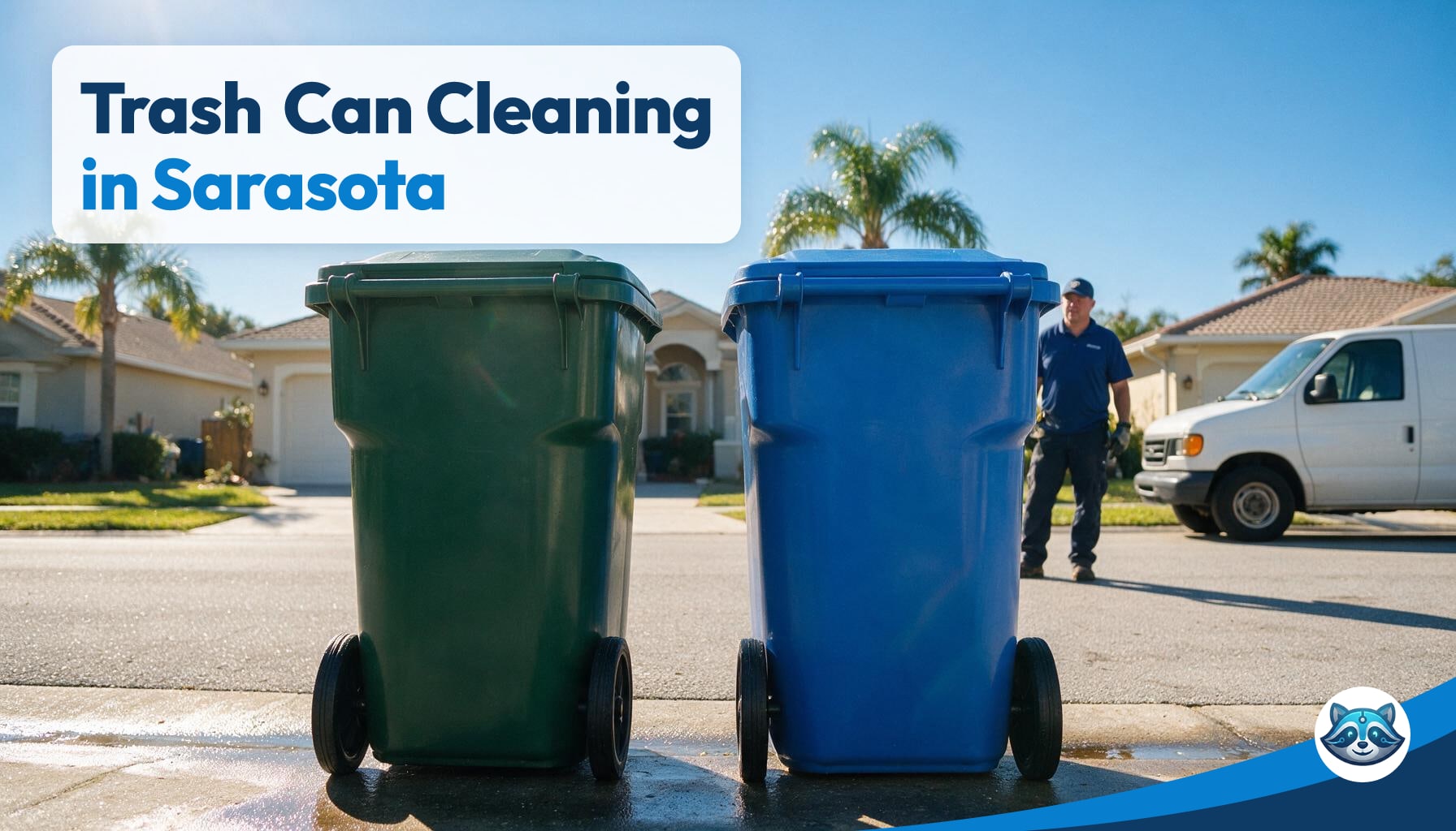 Trash Can Cleaning in Sarasota: Monthly or One-Time?